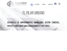 Tablet Screenshot of elpilarurbano.com